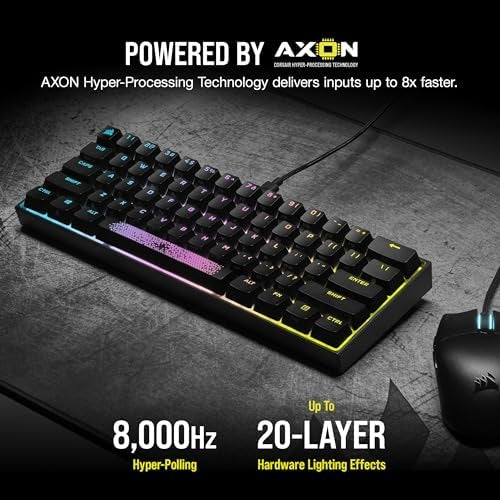 Corsair K65 Mini 60% Mechanical Gaming Keyboard ( Open Box )