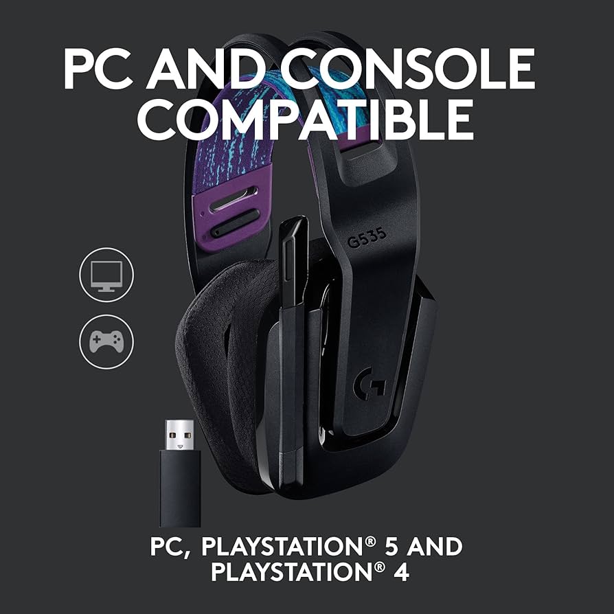 Logitech G535 Lightspeed Wireless Gaming Headset ( Open Box )