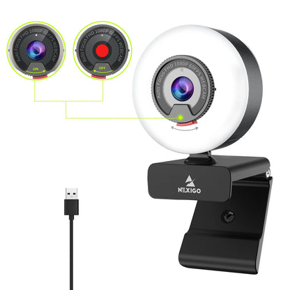 NexiGo N960E 1080P Webcam with Microphone ( Open Box )