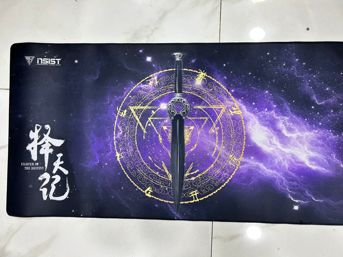 INSIST Mars 90 XL Gaming Mousepad | Fighter of the Destiny Theme