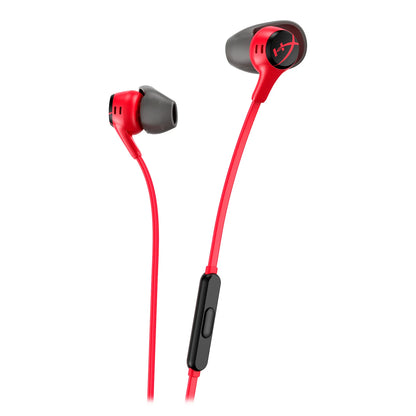 HyperX Cloud Earbuds II – Red Gaming Earbuds with Mic | New & Original